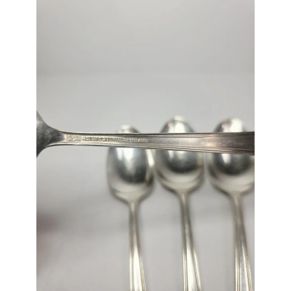 1923 Century Silver plate International Silver Holmes & Edwards 6 Spoons
